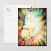 Gezegende Baby Briefkaart (Voorkant / Achterkant)