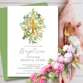 Gezegende Beginnings Baptisme Uitnodiging