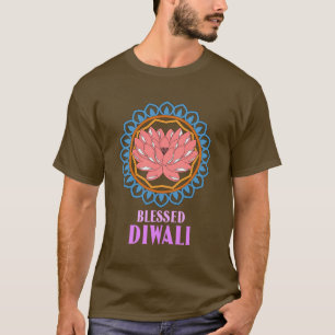 Gezegende diwali t-shirt