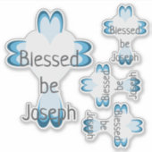 Gezegende doop Sticker (Voorkant)