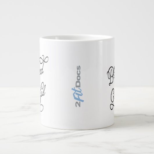 Gezegende en schitterende Mok (20 oz) (Voorkant)