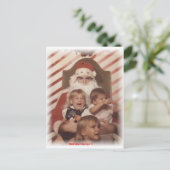 Gezegende Kinder kerst Feestdagenkaart (Staand voorkant)