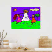 Gezegende Kinderen Poster (Keuken)