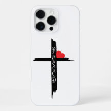 gezegende kruis telefoonhoesje