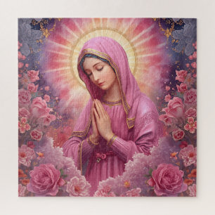 Gezegende Maagd Maria Beeld Legpuzzel