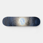 Gezegende Maagd Maria in het Moon Lite Forest Skateboard (Horizontaal)