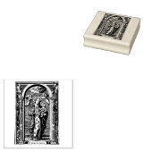 Gezegende Maagd Maria Jezus Religieus Rubberstempel (Gestempeld)