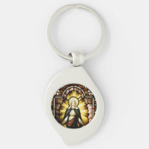 Gezegende Maagd Maria met een Halo van Sterren