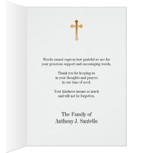 Gezegende Maagd Maria  Religieuze Uitvaart Condole (Binnen (Rechts))