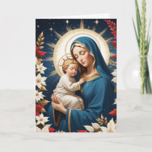 Gezegende Maagd Maria Traditionele katholieke Kers