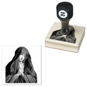 Gezegende Maagd Maria Verdrietige Moeder Religieus Rubberstempel (Gestempeld)
