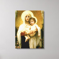 Gezegende Maagd Mary en Baby Child Jesus
