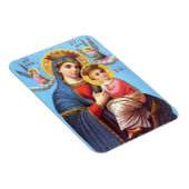 Gezegende Maagd Mary en Baby Child Jesus Magneet (Rechterzijde)