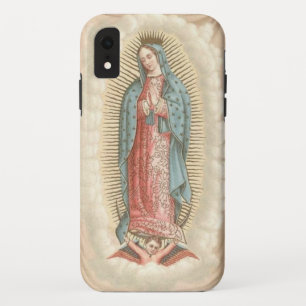 Gezegende Maagd Mary Guadalupe Katholieke Religie iPhone XR Hoesje