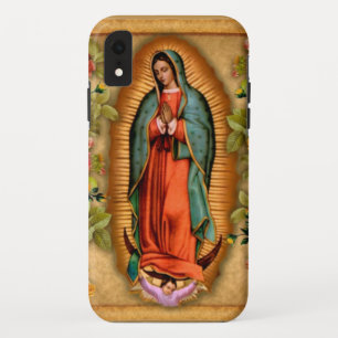 Gezegende Maagd Mary Guadalupe Katholieke Religie iPhone XR Hoesje