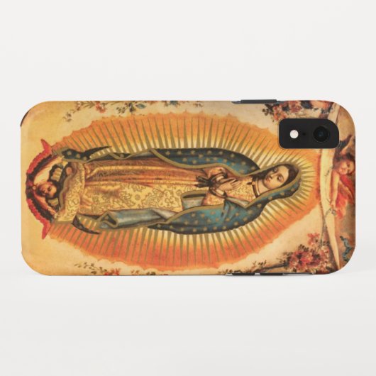 Gezegende Maagd Mary Guadalupe Katholieke Religie Case-Mate iPhone Case (Achterkant (horizontaal))