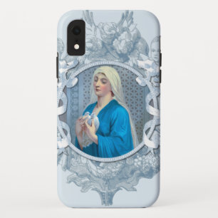 Gezegende Maagd Mary Religieuze  Katholieke Kathol iPhone XR Hoesje