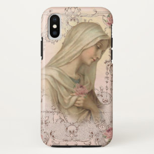 Gezegende Maagd Mary Religieuze  katholieke Maagd iPhone X Hoesje