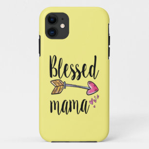 Gezegende Mama Geel iPhone 11 Hoesje