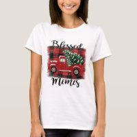 Gezegende memen Red Truck Vintage kerstboom