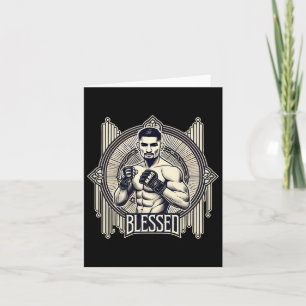 Gezegende MMA BJJ Kickboksen Muay Thai Bokskooi F Kaart