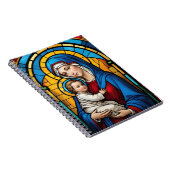 Gezegende Moeder Maria en Baby Jezus - Maagd Maria Notitieboek (Rechterzijde)