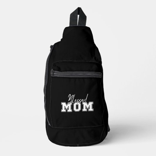 Gezegende Moeder Moederdag Gift Sling Bag (Voorkant)