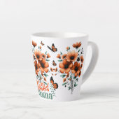 Gezegende Moeder Moederdag Latte Mok (Rechterhoek)