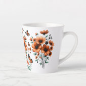 Gezegende Moeder Moederdag Latte Mok (Rechts)