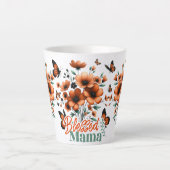 Gezegende Moeder Moederdag Latte Mok (Voorkant)