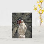 Gezegende Moeder Notitie Kaart (Gele Bloem)