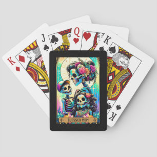 Gezegende Moeder Skelet Vrouwen Tarot Poker Cards Pokerkaarten