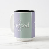 Gezegende Mok – Christelijk Coffee Cup AI-ontwerp (Voorkant links)