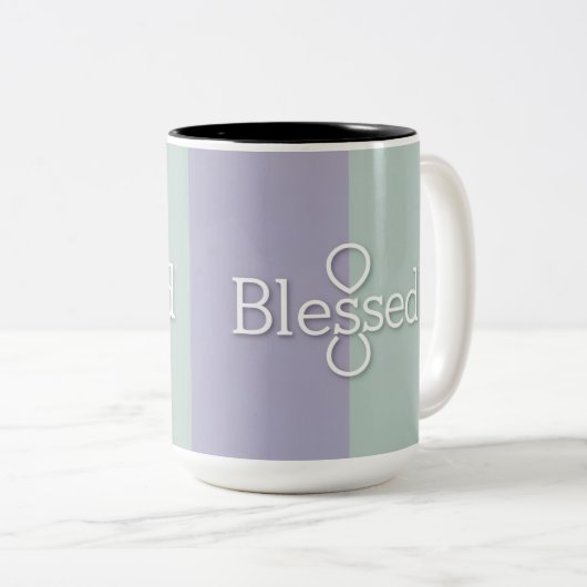 Gezegende Mok – Christelijk Coffee Cup AI-ontwerp (Voorkant rechts)