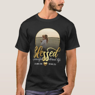 Gezegende Nagedachtenis Geliefde Uitvaart Familie T-shirt