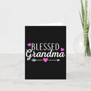 Gezegende oma voor lieve oma vrouwen moeders kaart