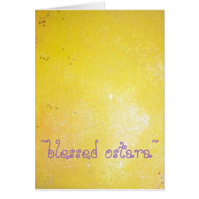 ~ gezegende ostara~ (Voorkant)