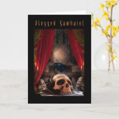 Gezegende Samhain - Den Ravens Kaart (Gele Bloem)