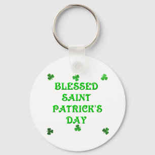 Gezegende Sint Patrick's Day (1) Sleutelhanger