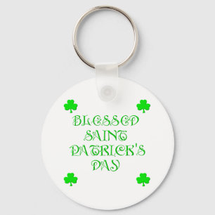 Gezegende Sint Patrick's Day (3) Sleutelhanger