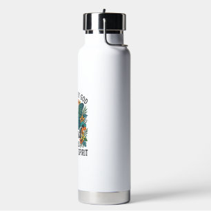 Gezegende Vlinder Christelijk T-Shirt Ontwerp (2) Waterfles