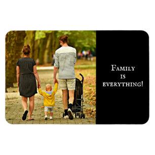 Gezelfoto familie  magneet