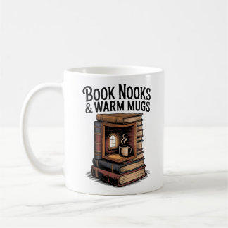 Gezellig boek Nook en stomen Mok