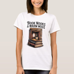 Gezellig boek Nook met Warm T-shirt