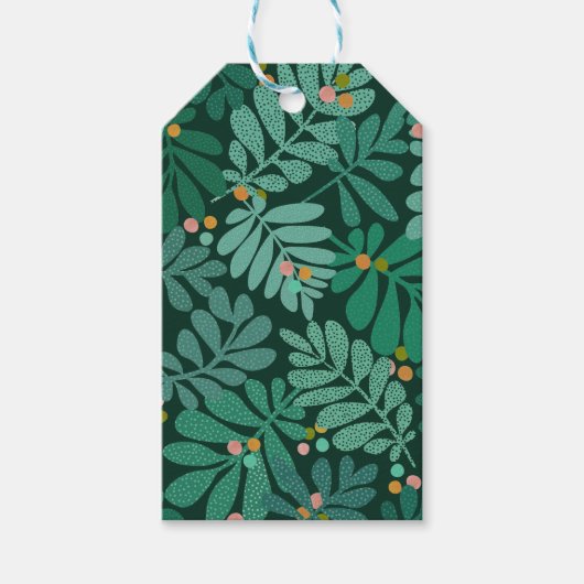 gezellig bos cadeaulabel (Voorkant)