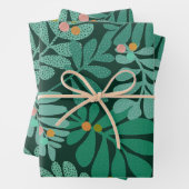 gezellig bos inpakpapier vel (In situ)