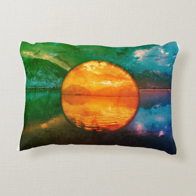 "Gezellig decoratief Sierkussen - Stijlvol en comf Accent Kussen (Achterkant)