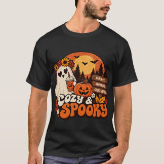 Gezellig en griezelig Halloween T-shirt