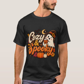 Gezellig en griezelig Halloween T-shirt