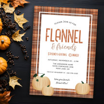 Gezellig Flanel en Vrienden Vrienden Diner